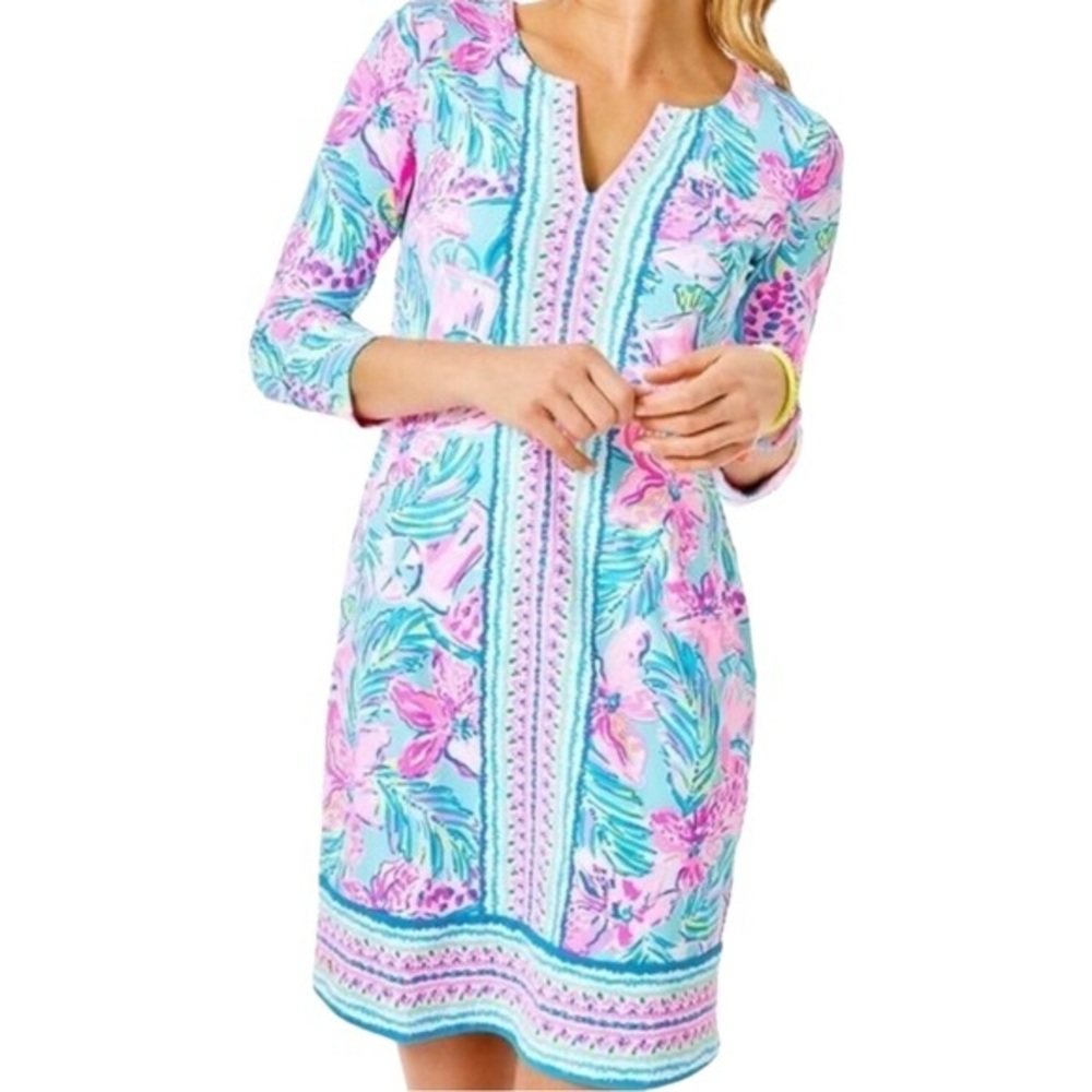 Lilly Pulitzer UPF 50+ Chilly Lilly Nadine Dress XS